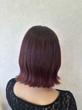 イリエヘア 川口(irier hair) 秋カラー☆チェリーピンク