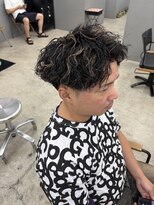 ウォーク(woke)&nbsp;メンズパーマ×メッシュ