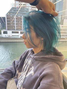 キーチェ 梅田中崎町(keych) レイヤーカット/ウェットヘア/デザインカラー[梅田駅/中崎町駅]