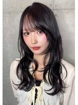 クーエフー(coo et fuu)&nbsp;シースルーバング透明感カラーレイヤーカットハッシュカット