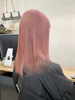 エシカ(ethica)&nbsp;[ethica_南船場】ペールコーラル×ミディアムストレート