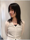 伸ばしてる途中でも可愛く『レイヤーカット』