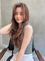 ケイト(kate)&nbsp;[kate] 大宮 ミルクティーベージュ×レイヤースタイル