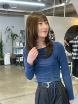 リラクオーレ 三宮 元町(LIRA CUORE)&nbsp;レイヤーカット×ブラウンカラー