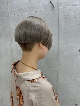 ティピ(tipi) 刈り上げショート