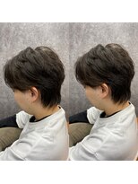 ココア(cocoa)&nbsp;癖毛を活かす毛流れセンターパートスタイル