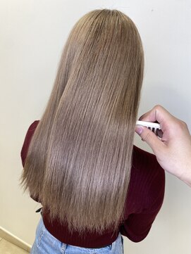 シャルムバイケンジ(Charm.by KENJE) ブリーチカラー/ブリーチ/ベージュカラー/ダブルカラー/銀座