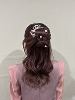 ハニーレーン(HONEY LANE)&nbsp;ハーフアップリボンカチモリ