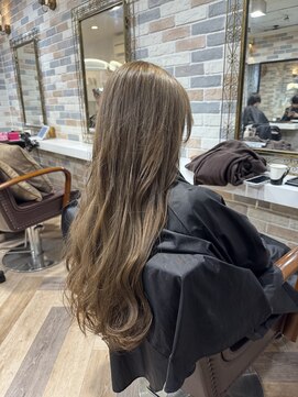 シエル 立川店(CIEL) 【CIEL×久光】ミルクティーベージュロング