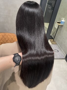 シャルムバイケンジ(Charm.by KENJE) 美髪ストレート艶髪髪質改善縮毛矯正トリートメント銀座有楽町