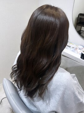 ベル サウス(BHEL south) 津市/久居/チョコレートブラウン/重めロングレイヤー/艶髪