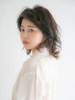 アース 四ツ谷店(HAIR&MAKE EARTH) かきあげウルフミディ