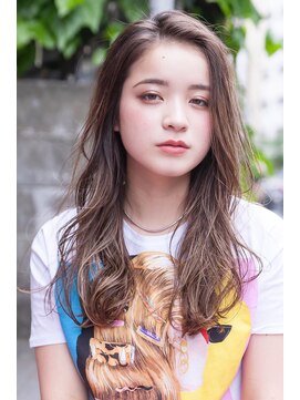 エース (ACE) ACE 大人可愛い重ためロング×グレージュカラー