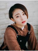 【瀬田◆エクファヘアリゾート】アシンメトリーな丸みショート