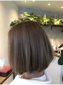グレイジュバイヤージュカラー
