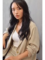 アソビ(Asobi)&nbsp;【暗髪】ロングウェーブ