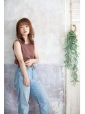 【shellbear 銀座】大人カジュアル外ハネミディアム