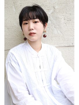 アンバースデー(UNBIRTHDAY) ショート/黒髪/シンプルショート【HIYORI】