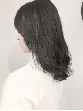 ブルー(BLUE) 《Blue》#ナチュラルグレージュ#ダークカラー#職場でも◎