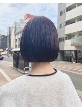 ヘアーメイクオズ(hair make O/S) 首が長く見える☆ミニボブ☆