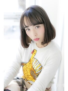 プライズ 所沢プロぺ通り店(prize) シースルーバングオルチャンボブ