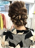 ヘアアレンジ浴衣