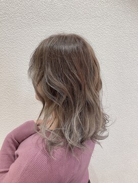 イースタイル 元町店(e-style) バレイヤージュ巻きスタイル