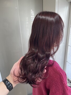 ループ(LOOP) 韓国風カラー　チェリーレッド