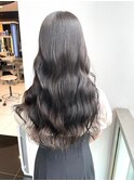 黒髪/グレージュカラー/ココアベージュ/ヘルシーロング[表参道]