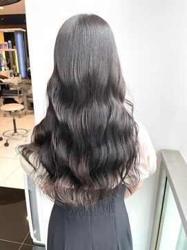 キュア 表参道(CURE) 黒髪/グレージュカラー/ココアベージュ/ヘルシーロング[表参道]