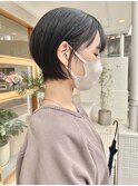 ショートボブ/大人ショート/フェミニン/耳掛け/20代/30代/40代