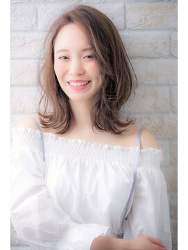 ソア 武蔵小杉(SOAR) 小顔黒髪大人ガーリーチョコレートカラーのモードプリカール