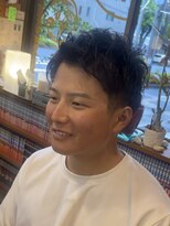 アワーズ(OURS)&nbsp;立体感ブルーメッシュ