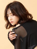 ラフィス ヘアー ヴォーグ 天王寺あべの店(La fith hair vogue)&nbsp;【La fith】ふんわりボブ×チョコレートブラウン