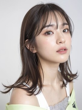 ヴァンクシー バイ ルナ(VANKCY by Luna) クラゲヘアー オリーブグレー 小顔 ココアベージュ 黒髪 登戸