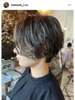 アイドットシーオー(i.co)&nbsp;癖毛ショート　ハンサムショート