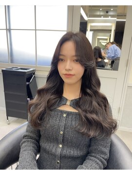 ロンドアヴァントゥス 池袋(Lond aventus) 韓国レイヤー/韓国風/ボブ/髪質改善/黒髪/ブリーチなし〔池袋〕