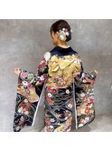 成人式/ヘアセット/振袖/着物