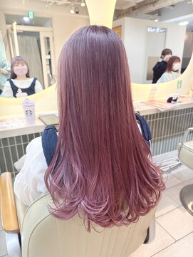 テトラ バイ ネオリーブ 横浜西口店(tetra by neolive) ラベンダーピンクカラー＊*【横浜/横浜駅】