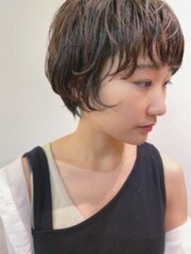 ニール シトロン 名古屋 伏見 丸の内(NEELU citron) 【Neelu_atsunori】レイヤーマッシュのニュアンスパーマ