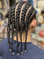 アドネス(ADNESS) コーンロウ６本