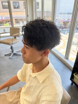 バース 河原町店(BIRTH) ツイストスパイラルパーマツイストパーマメンズマッシュパーマ