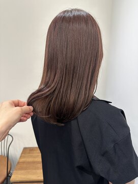 リリアーナ(LILIANA) 池袋 髪質改善 艶髪 アプリコットブラウン♪