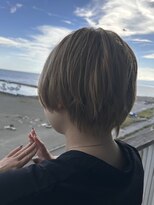 アンツ サザンリゾート 茅ヶ崎店(ANT'S Southern Resort) 前髪/アンブレラカラー/こなれミディ/イメチェン/ウェーブパーマ
