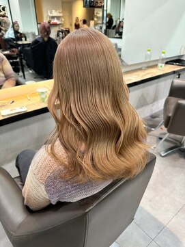 ベレーザ 渋谷(BELEZA) 10406秋色くすみベージュシャギーボブレイヤーオリーブベージュ