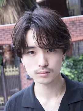 フィフス 渋谷(fifth) メンズマッシュ波巻きスパイラルパーマツイストスパイラルパーマ