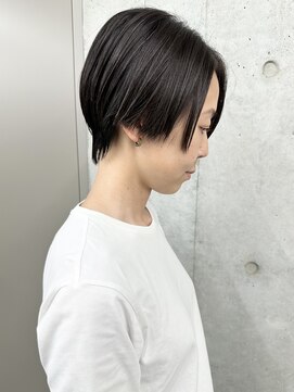 モリオ(morio) */ハンサムショート大人ショート黒髪マッシュシュート30代40代2