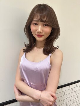 ミンクスオーバー(MINX OVER) メルティカラーフェミニンロング似合わせカット