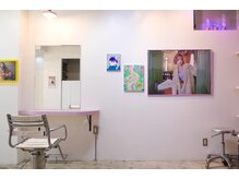 ネス(ness)の雰囲気（ピンクラベンダーを基調とし、ココロあたたまる雰囲気を。#天神）