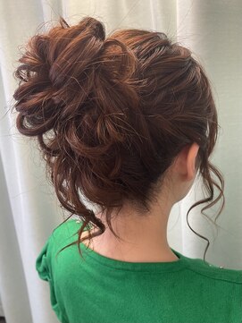 マーズ(Hair&Make Mars+) 高め後れ毛アップ